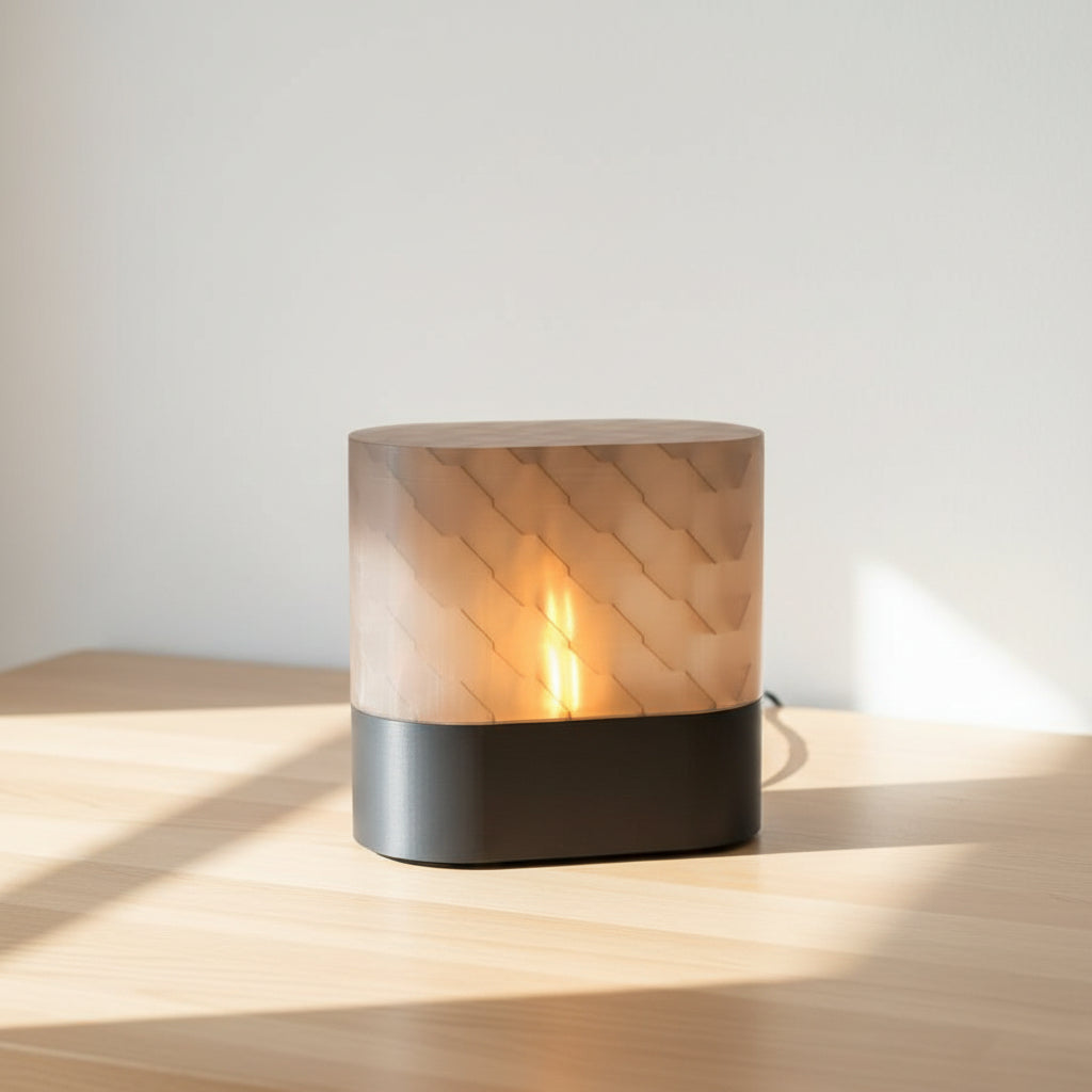 Luminária bloco minimal