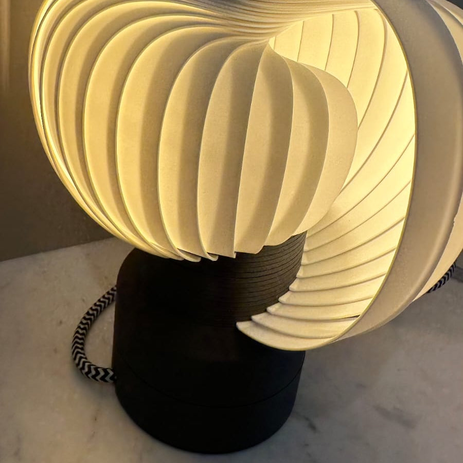 Luminária caracol